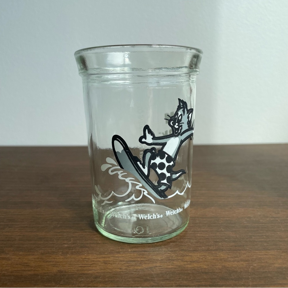 Vintage Tom & Jerry Welch’s Collectible Jelly Jar